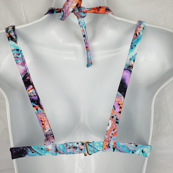 Seventh Wonderland Bikini Set Size 4 rever marbled - Picture 3 of 8